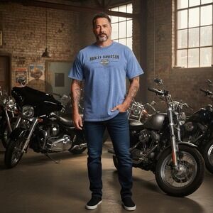 Harley-Davidson USA Made Holoubek 3XL Vintage 2000 T-Shirt Temple TX Motorcycle